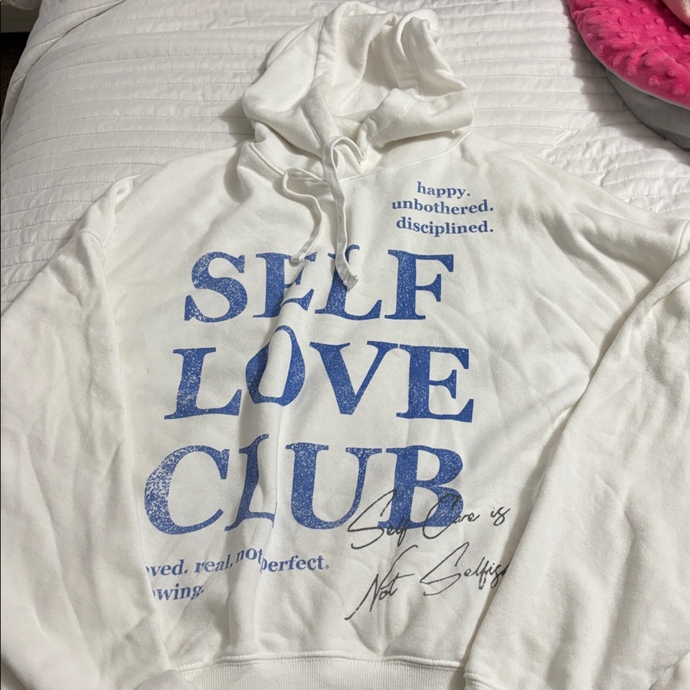 Grayson Threads White Cozy Sweatshirt